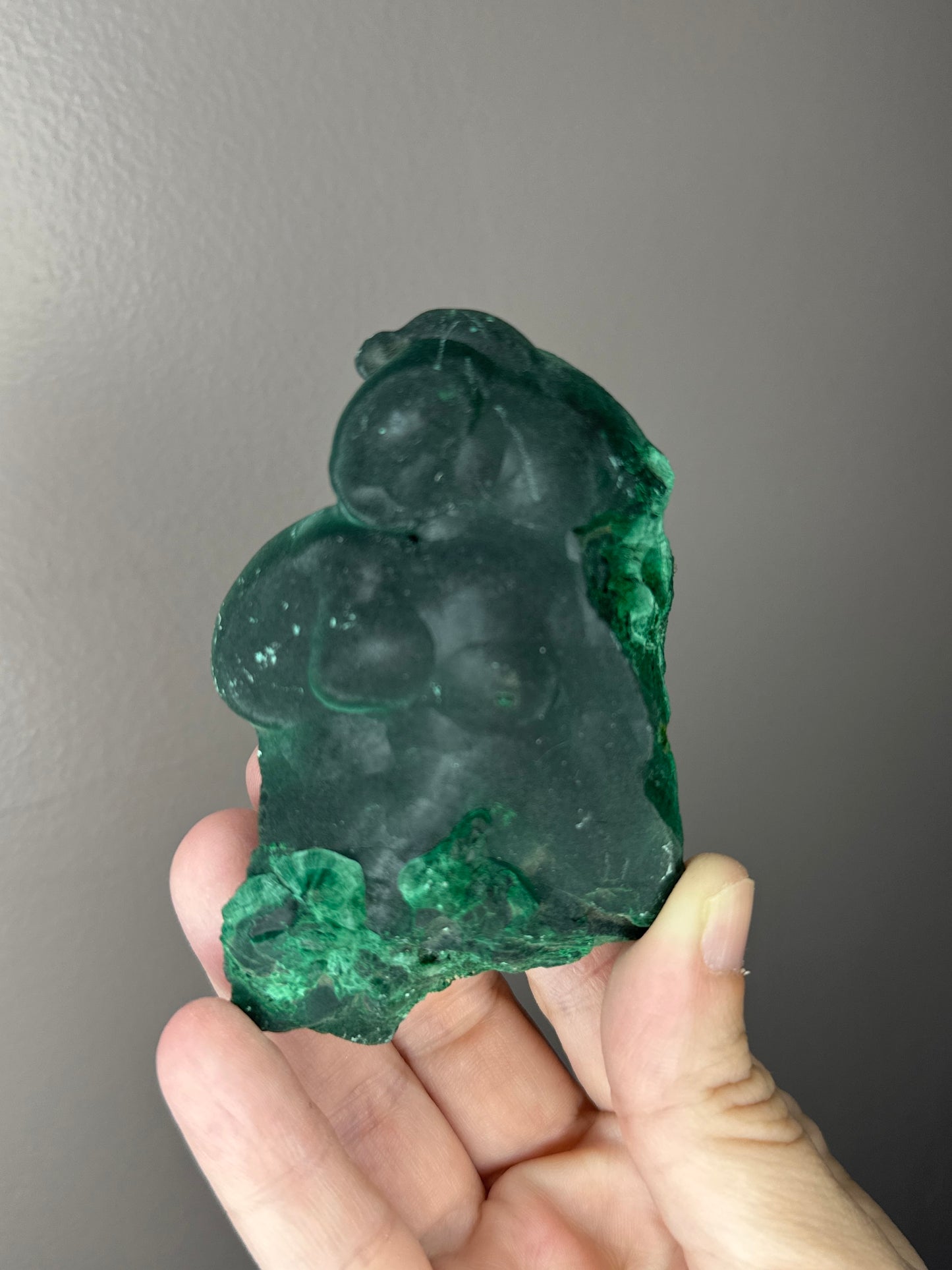 Velvet Botryoidal Malachite ( B )