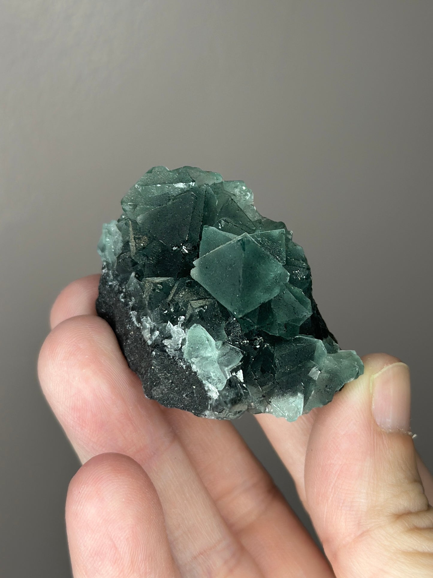 Octahedron Fluorite - B