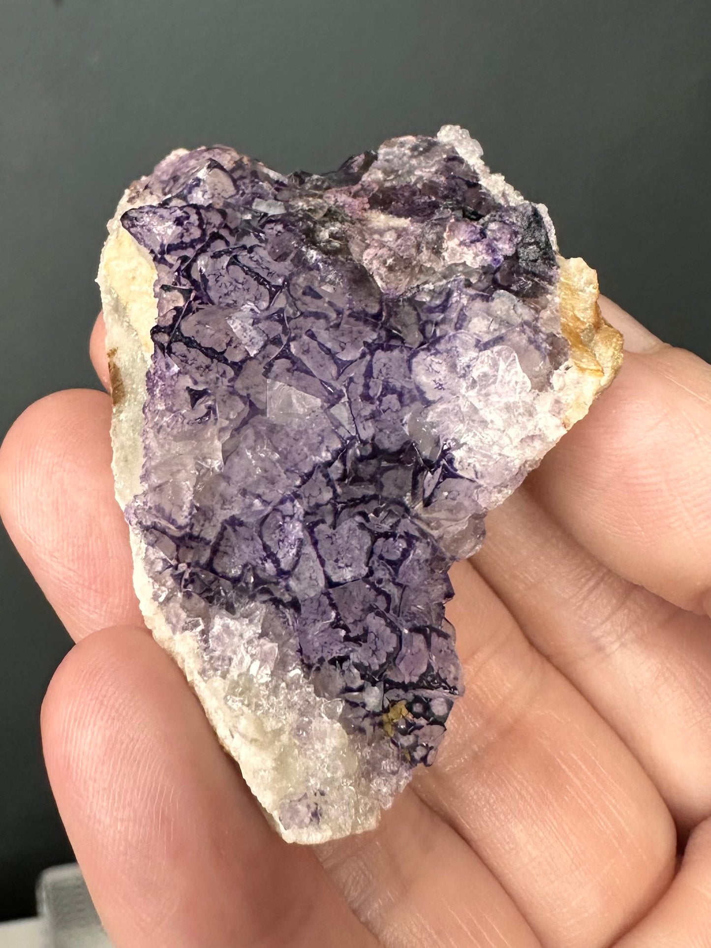 Purple Edged Guizhou Fluorite A