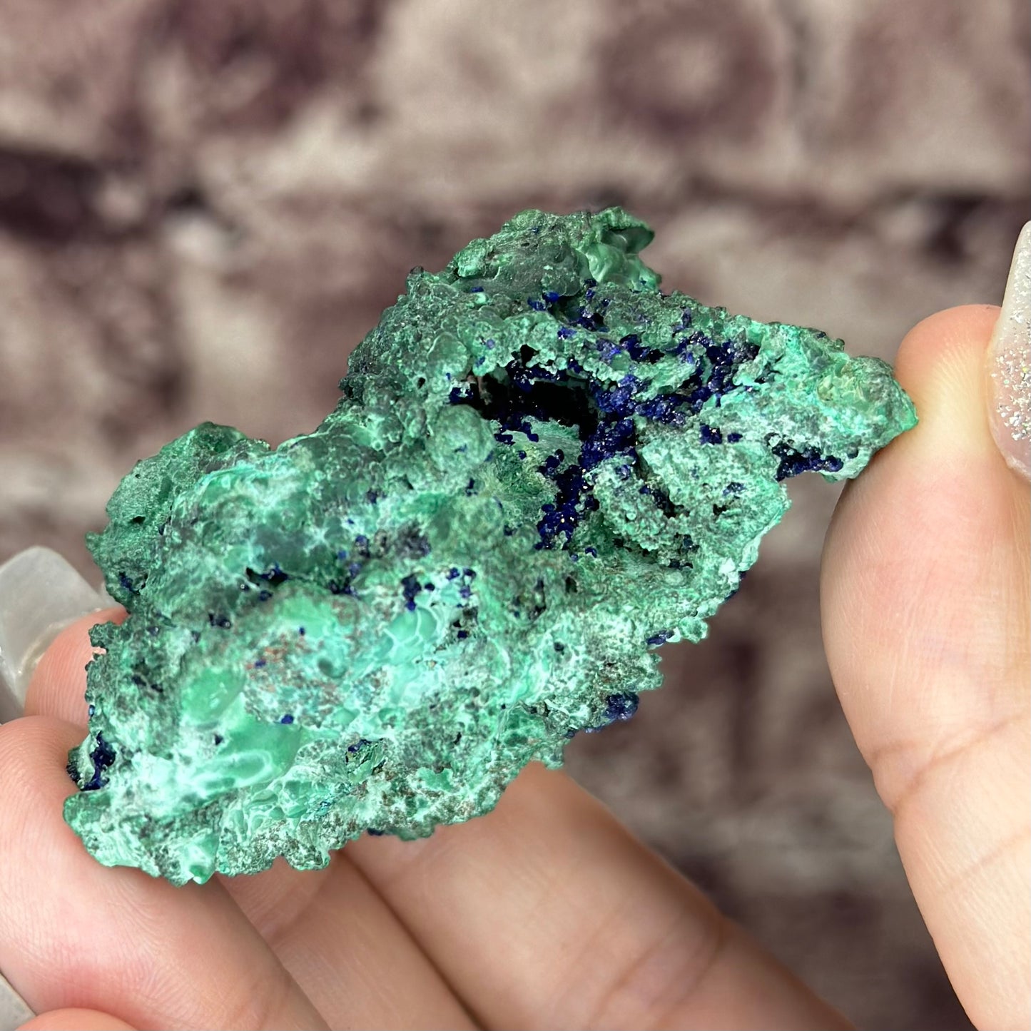 Raw Azurite Malachite