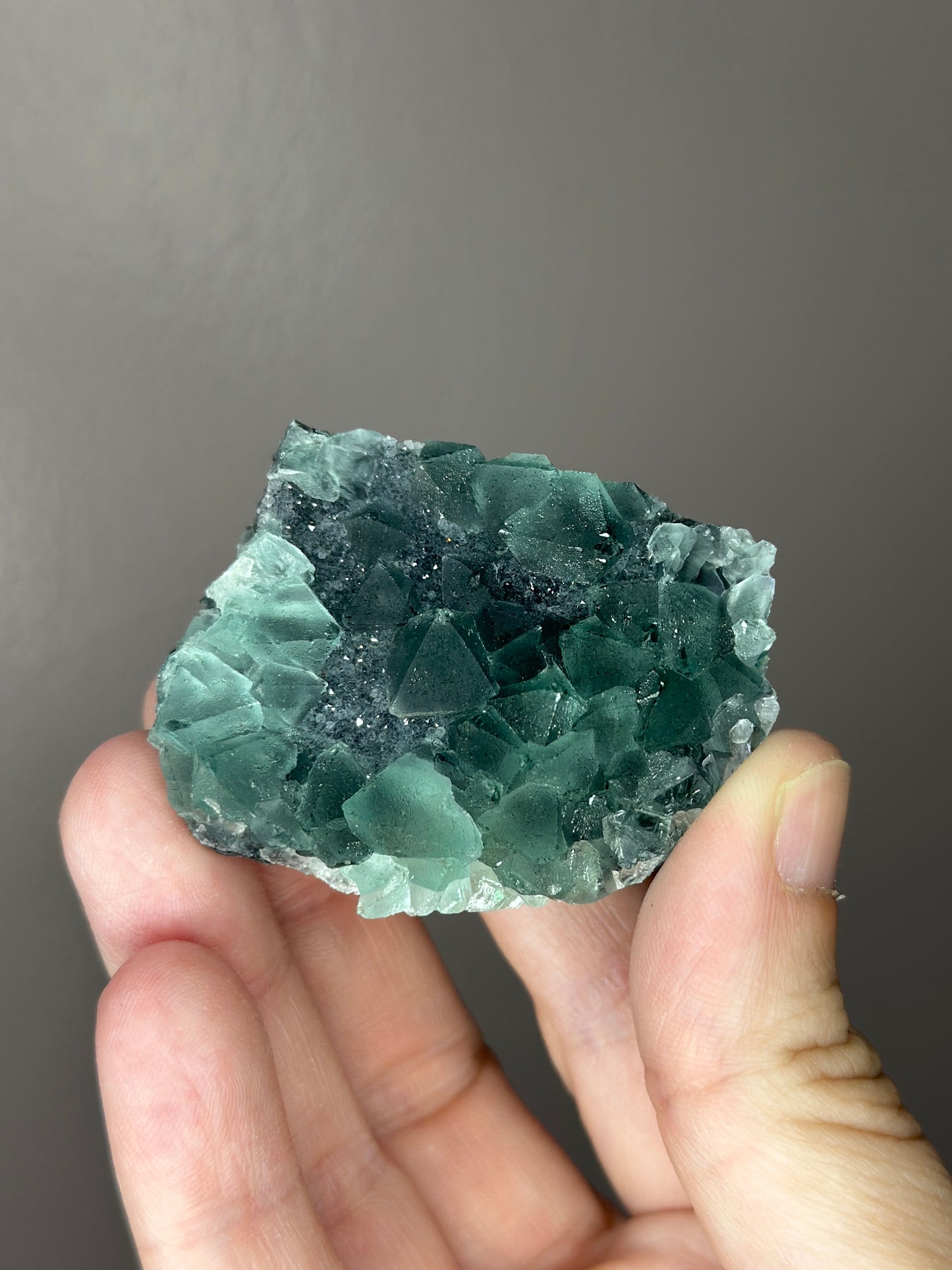 Octahedron Fluorite - C