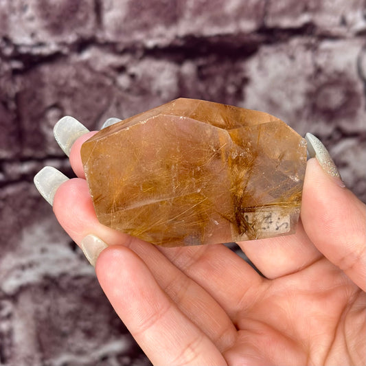 Golden Rutile Smokey Quartz 45