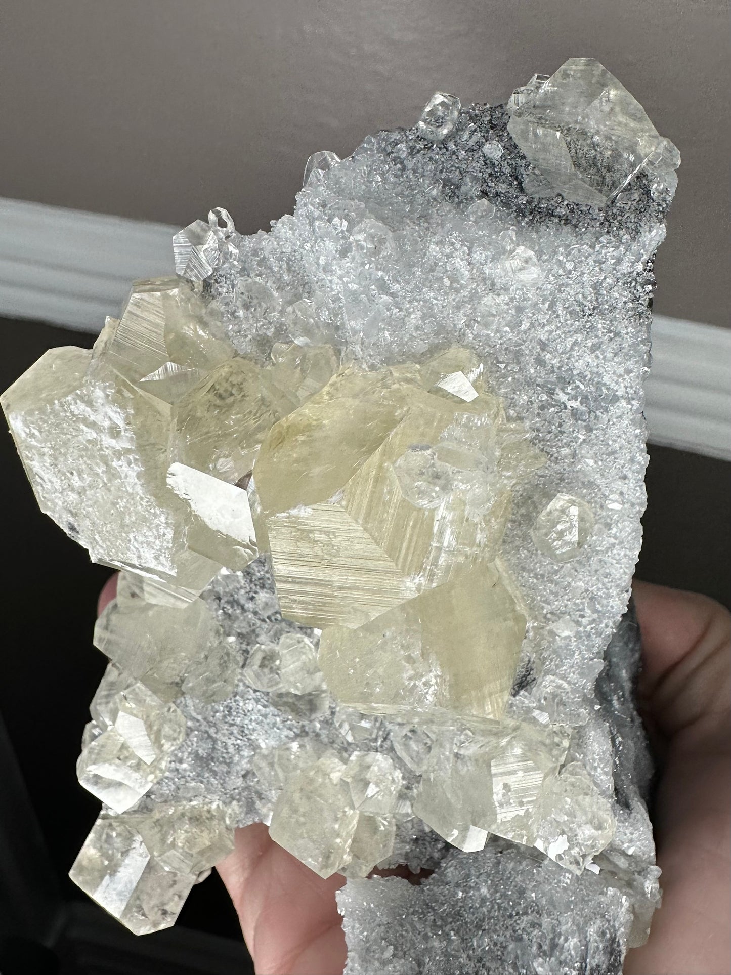 XL Fujian Calcite Uv Reactive Specimen - Rare Find ( UV Reactive )