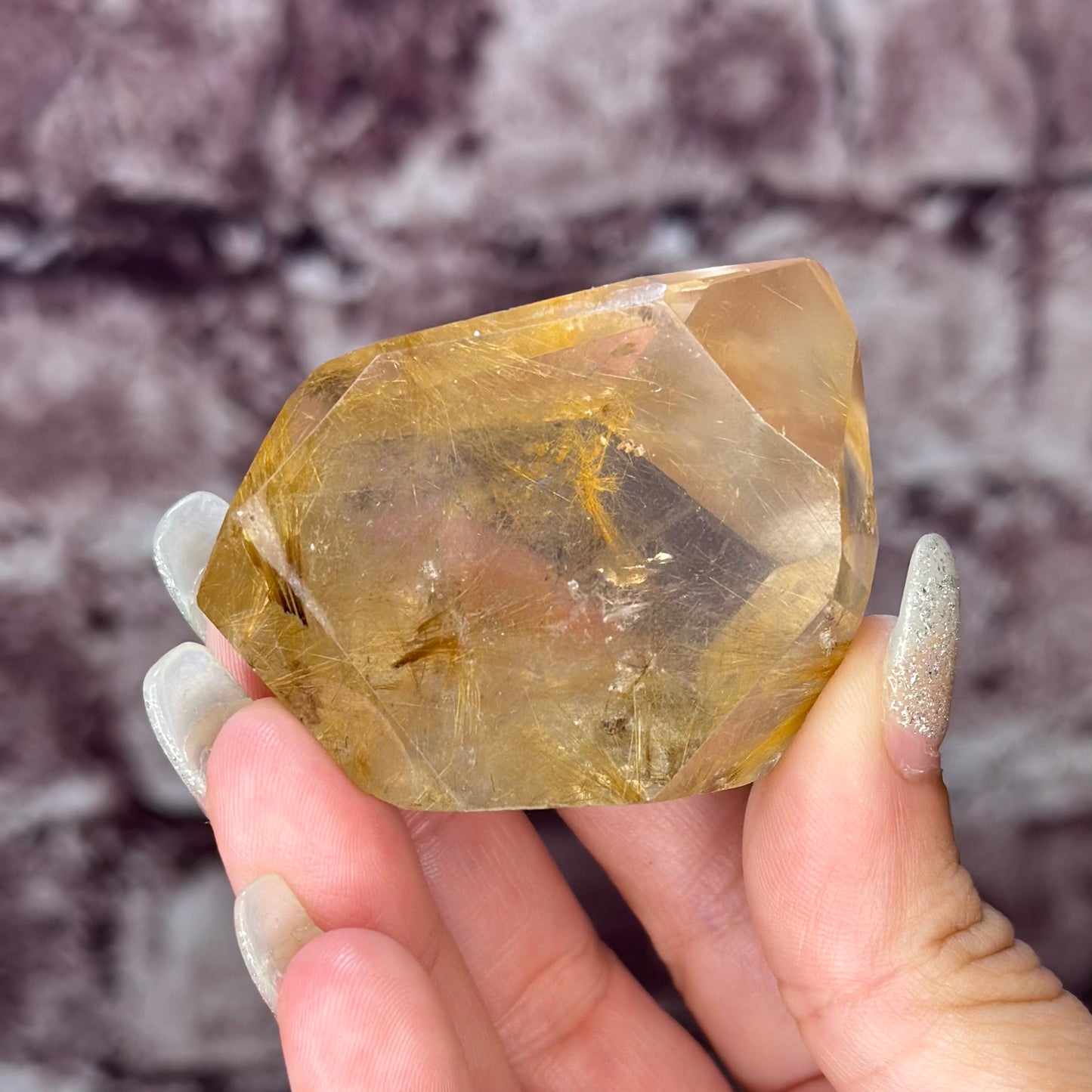 Golden Rutile Quartz 60