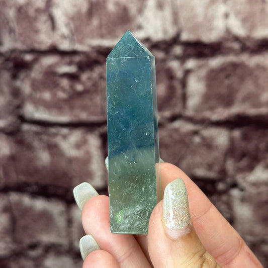 Blue Fluorite Tower 12