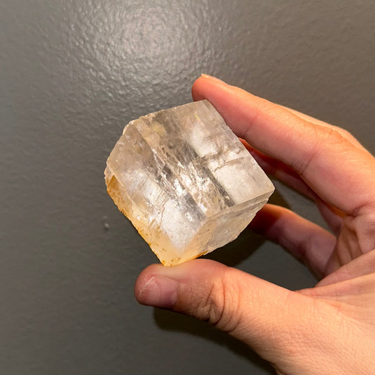 Selenite Clear Cube 15