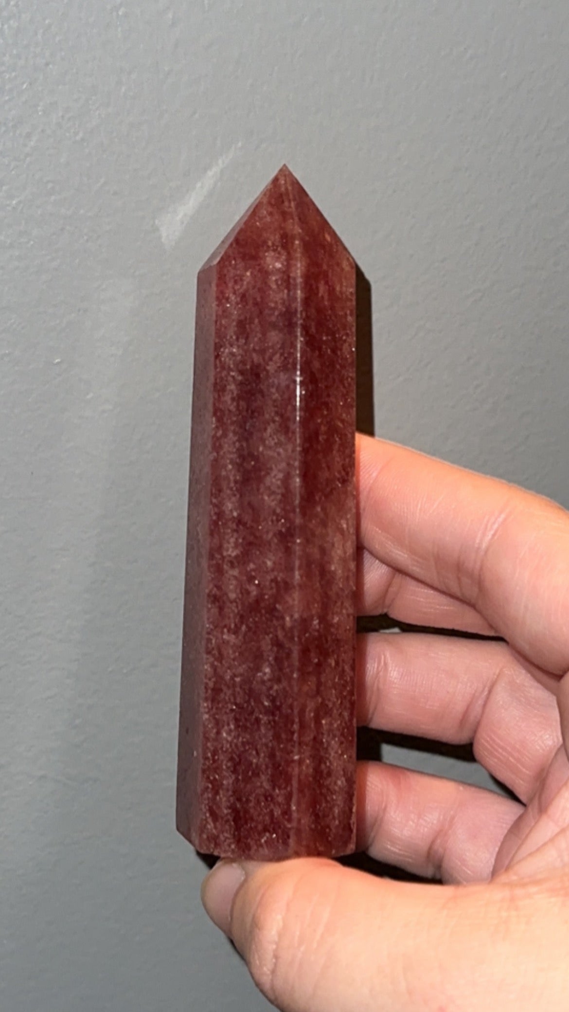 Strawberry Quartz Tower