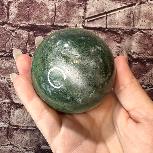 Moss Agate Sphere 34