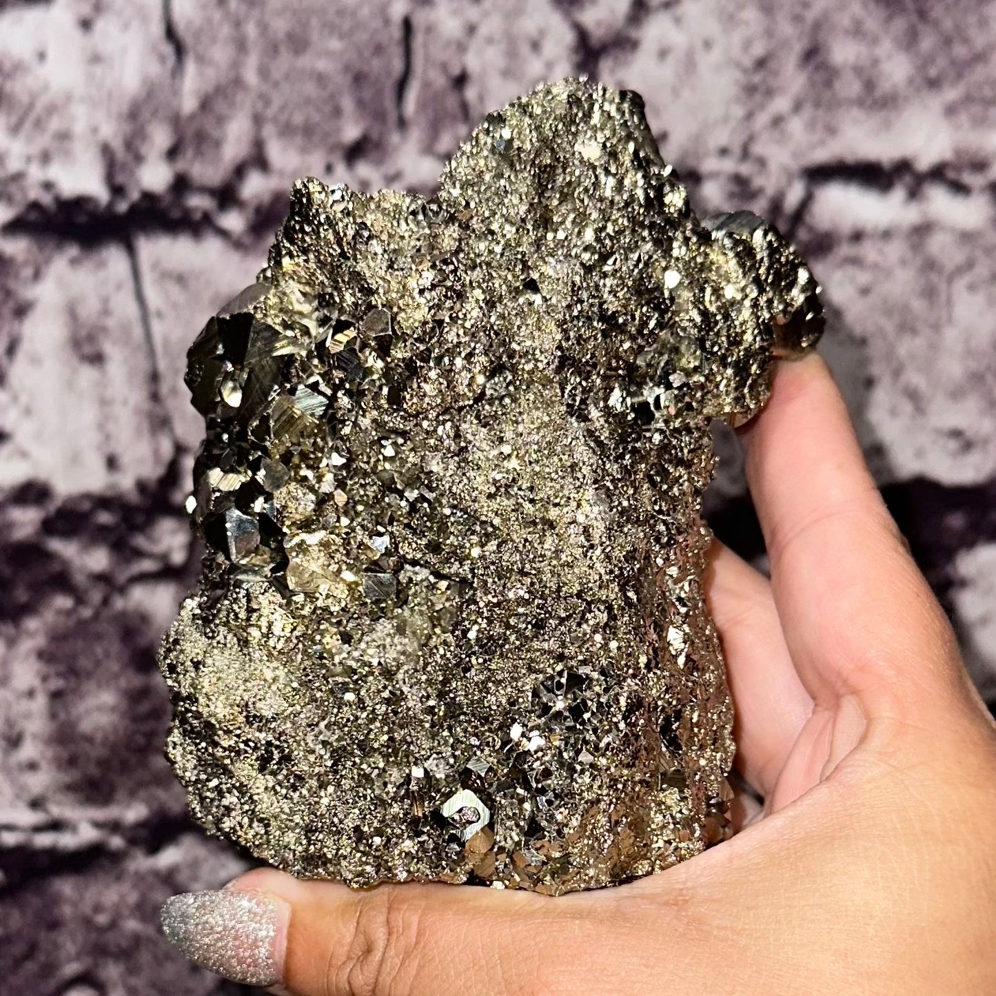 Pyrite Cluster From Peru 120