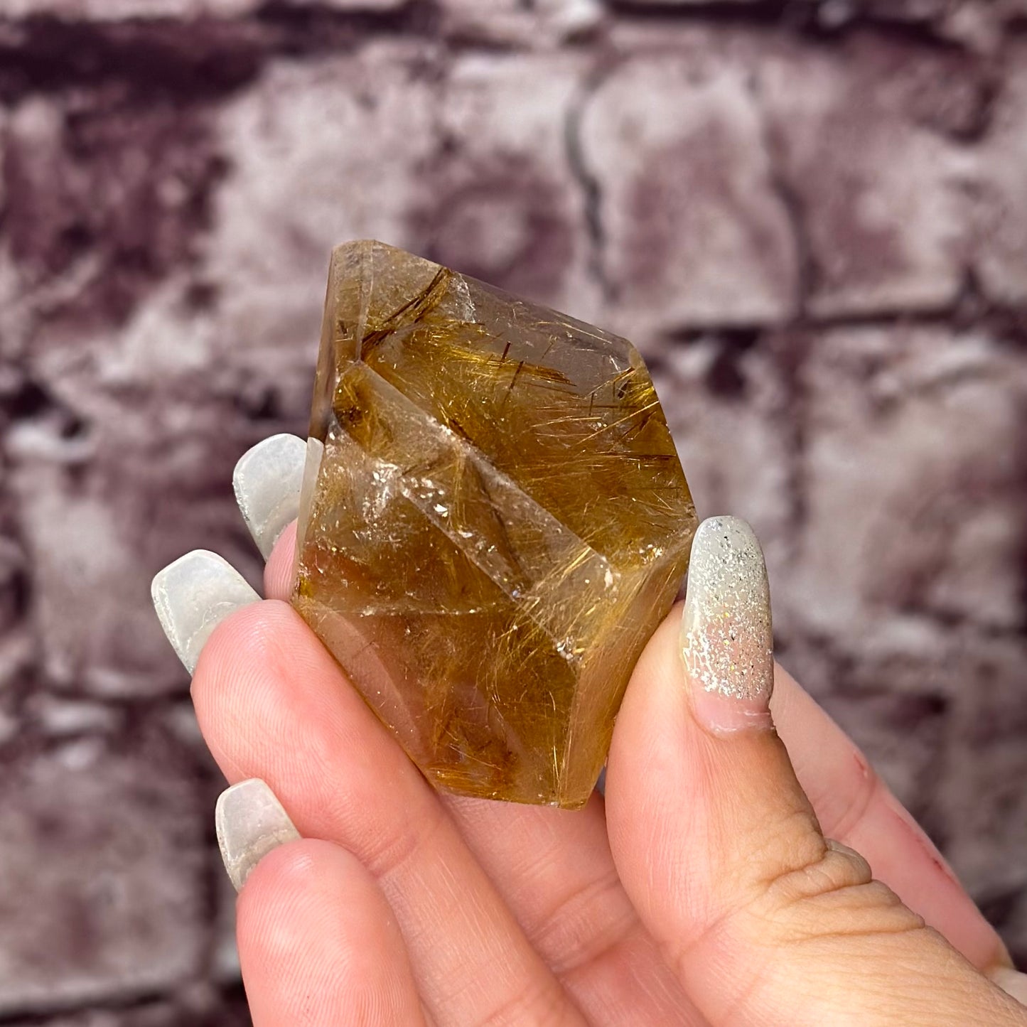 Golden Rutile Smokey Quartz 26