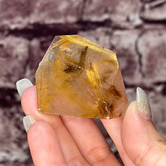 Golden Rutile Smokey Quartz 20