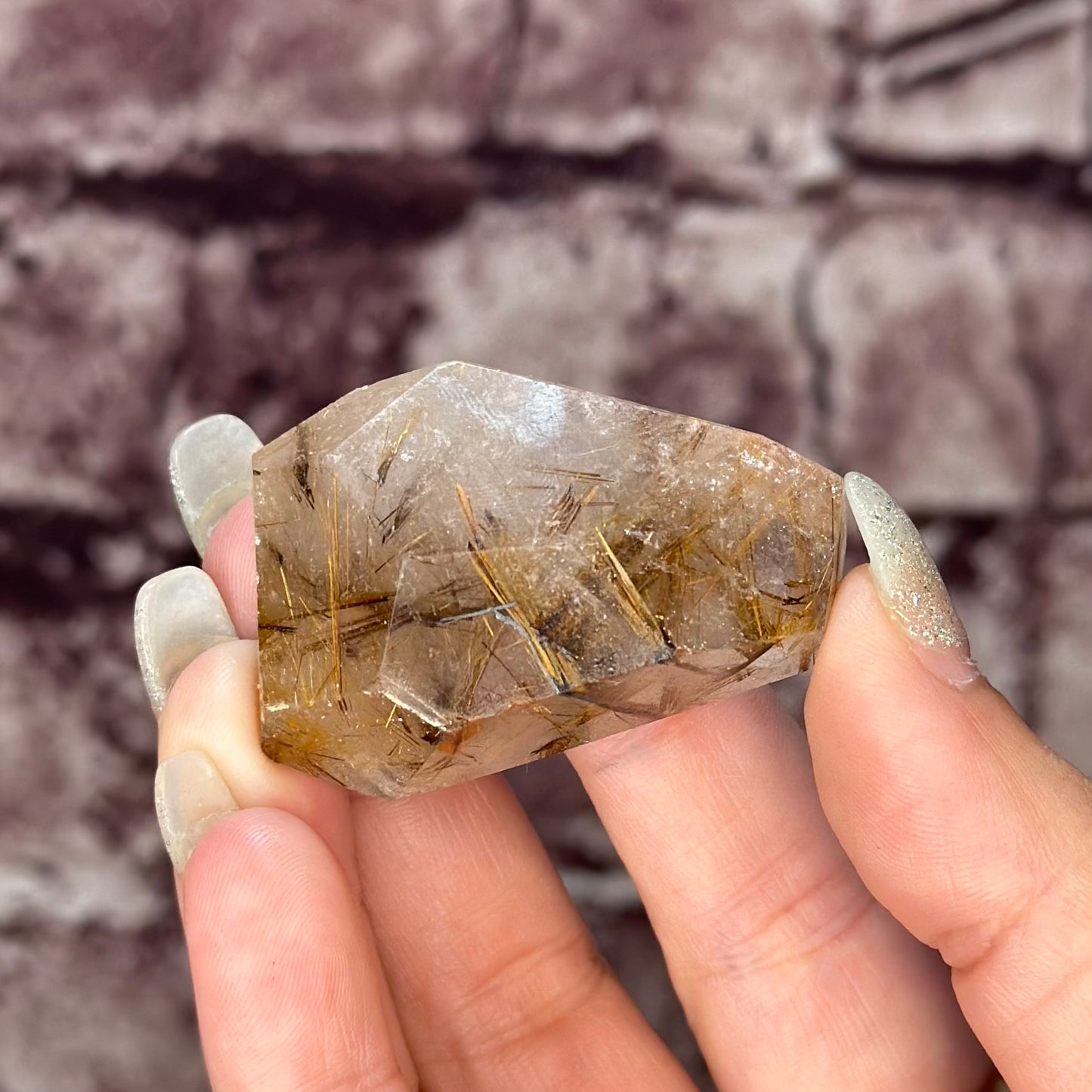 Golden Rutile Smokey Quartz 22