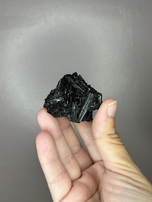 Black Tourmaline Crystal Specimens from Pakistan