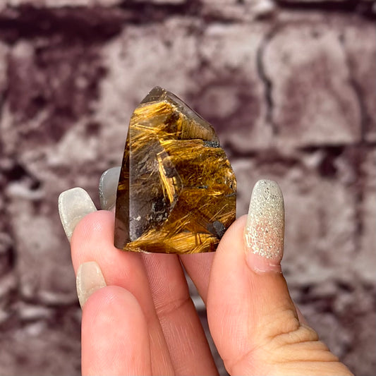 Golden Rutile Smokey Quartz 14