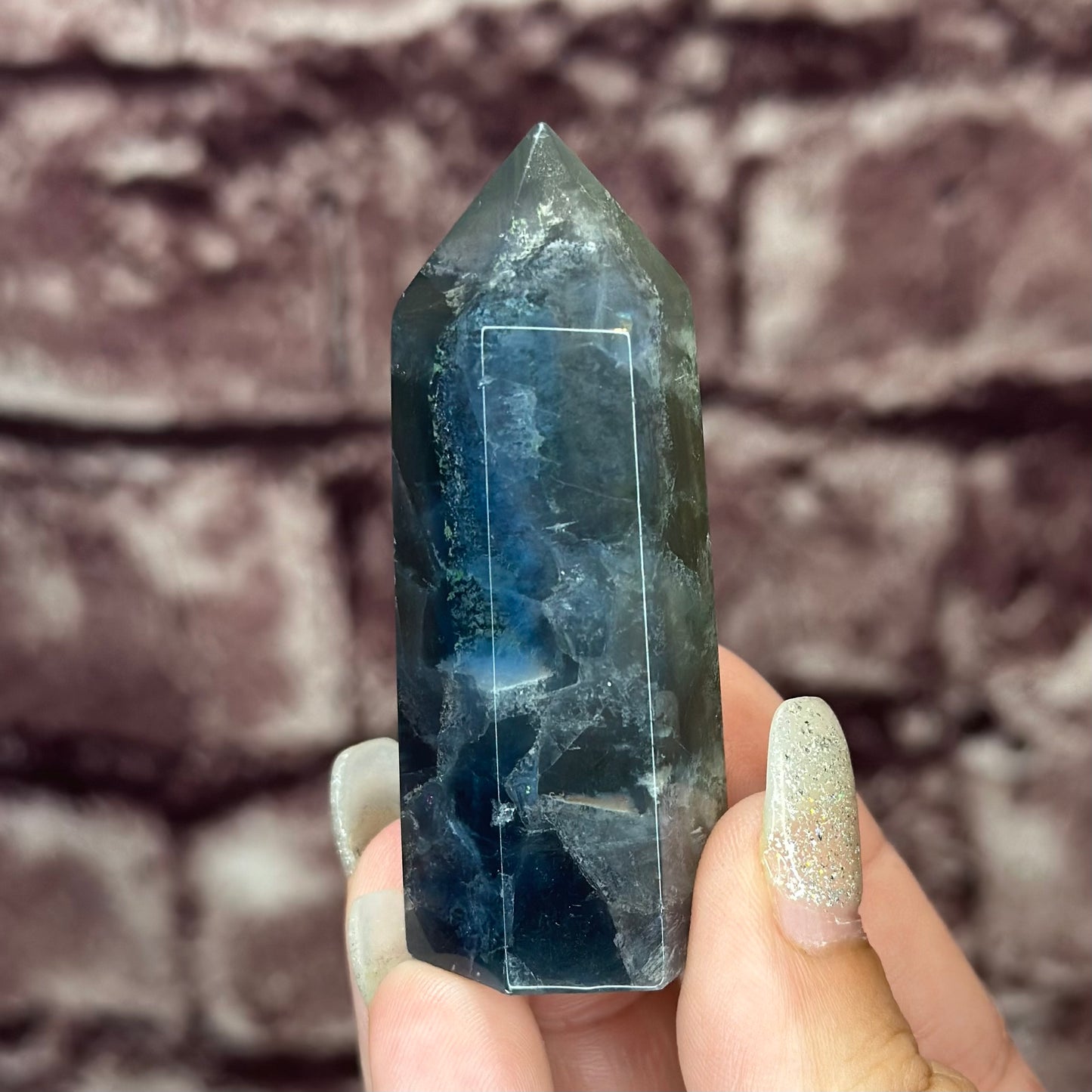 Blue Fluorite Tower 18A