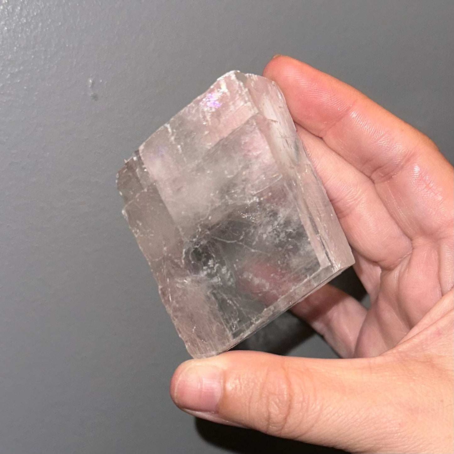 Selenite Clear Cube 46