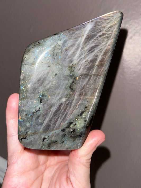 Purple Sunset Flash Labradorite FreeForm