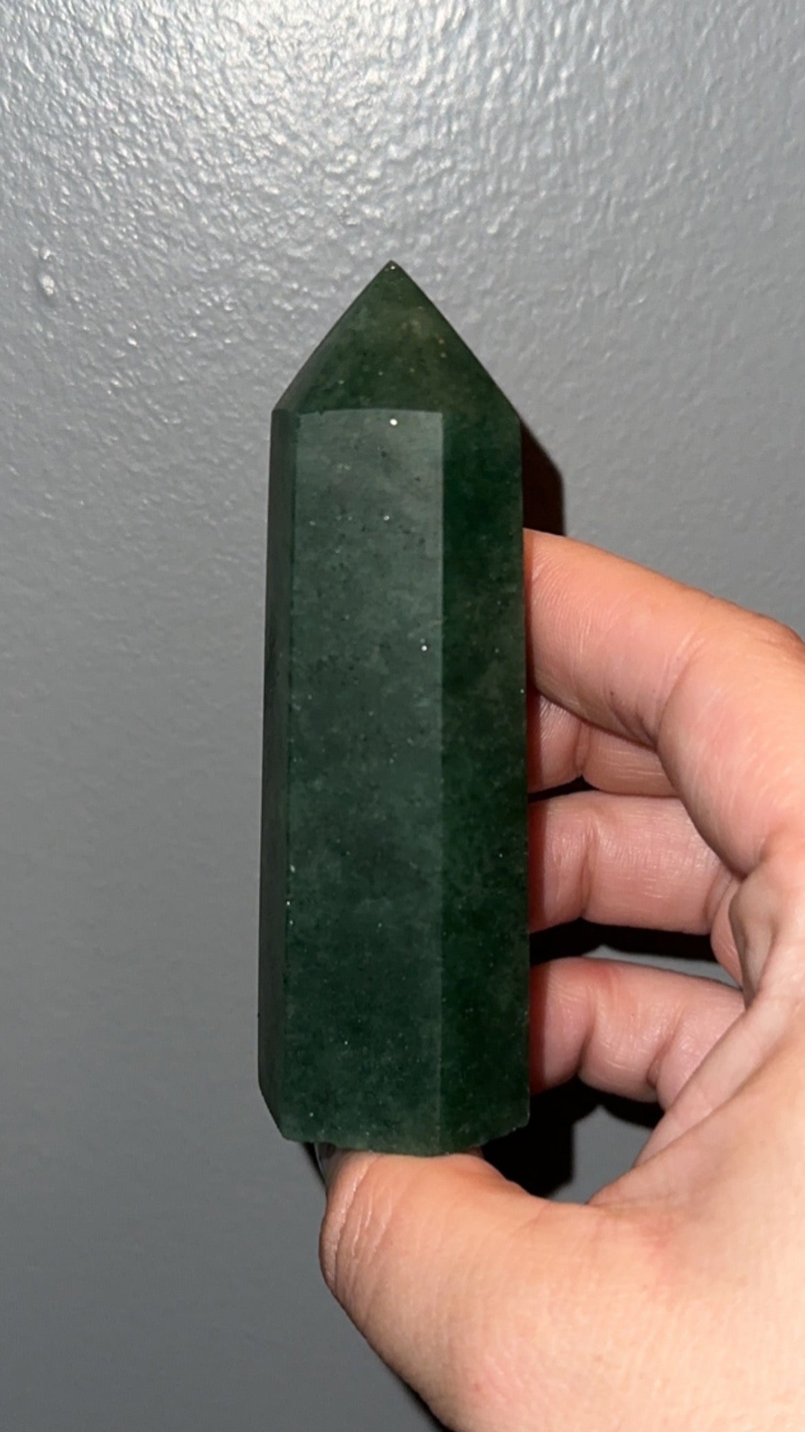 Green Strawberry Quartz Tower